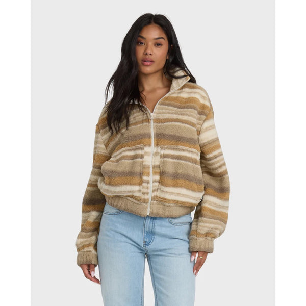 BILLABONG - FIRST LIGHT ZIP SHERPA | Coyote