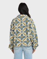 BILLABONG - ALL THE TIME SHERPA 1/2 ZIP| MASON BLUE