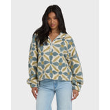 BILLABONG - ALL THE TIME SHERPA 1/2 ZIP| MASON BLUE