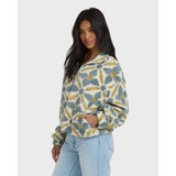 BILLABONG - ALL THE TIME SHERPA 1/2 ZIP| MASON BLUE