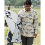 BILLABONG - OFFSHORE JACQUARD LONG SLEEVE FLANNEL SHIRT | SAND