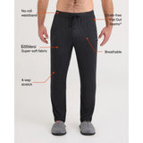 SAXX - SNOOZE CABIN LUXE PANTS | Washed Black Heather