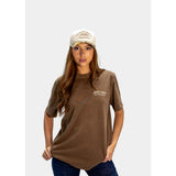 COUNTRY LIBERTY - BACKROAD BANDITS TEE | Washed Brown