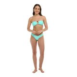 BODY GLOVE - SMOOTHIES IRENE BANDEAU TOP | SEA MIST