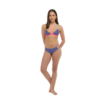 BODY GLOVE - VIBRATION EVELYN FIXED TRIANGLE BIKINI TOP | IRIS