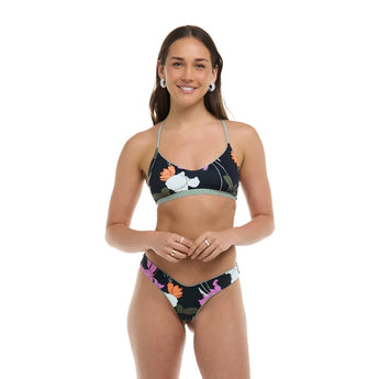 BODY GLOVE - DREAMY RUTH REVERSIBLE TOP | BLACK