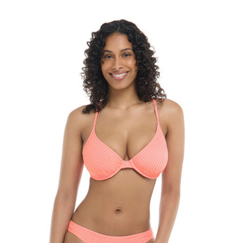 BODY GLOVE - SPRITZ SOLO D CUP TOP | Coral