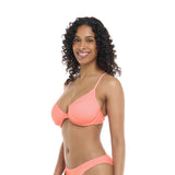 BODY GLOVE - SPRITZ SOLO D CUP TOP | Coral
