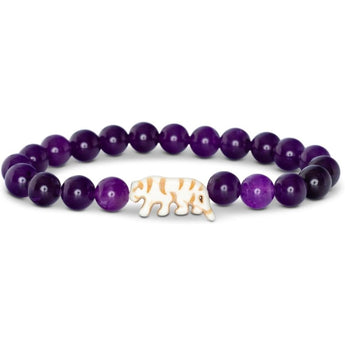 FAHLO - TIGER TRACKING BRACELET | Royal Purple