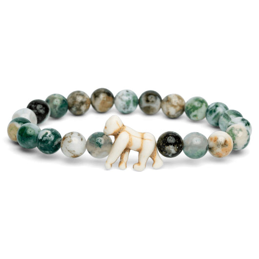 FAHLO - GORILLA TRACKING BRACELET | Rainforest Green