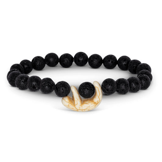 FAHLO - SLOTH TRACKING BRACELET | LAVA STONE