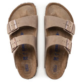 BIRKENSTOCK - ARIZONA SOFT FOOTBED | OILED LEATHER TOBACCO BROWN