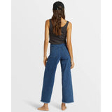 BILLABONG - FREE FALL HIGH-WAIST DENIM PANTS | OCEANA BLUE