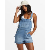 BILLABONG - SAND CANYON DENIM OVERALLS | LIGHT WASH