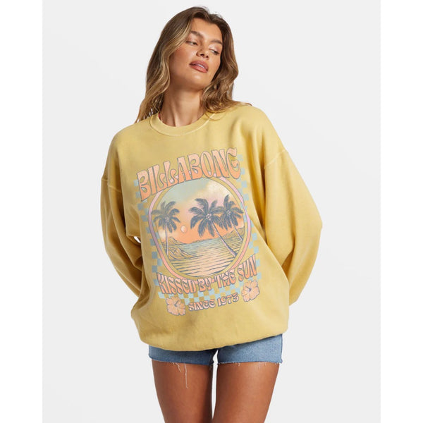 BILLABONG - RIDE IN OVERSIZED CREW SWEATSHIRT | MELLOW DAZE