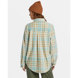 BILLABONG - A/DIV FORGE FLEECE FLANNEL SHACKET | BLUE HAZE