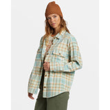 BILLABONG - A/DIV FORGE FLEECE FLANNEL SHACKET | BLUE HAZE