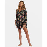 BILLABONG - NIGHT BLOOM MINI DRESS | BLACK SANDS