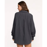 BILLABONG - SWEET SWELL LONG SLEEVE SHIRT | Black Sands