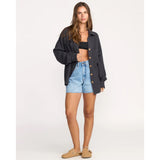 BILLABONG - SWEET SWELL LONG SLEEVE SHIRT | Black Sands