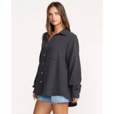 BILLABONG - SWEET SWELL LONG SLEEVE SHIRT | Black Sands
