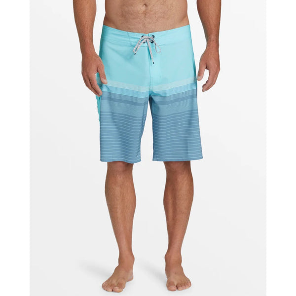 BILLABONG - ALL DAY HEATHER STRIPE BOARDSHORT | BAY BLUE