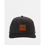 BILLABONG - STACKED SNAPBACK TRUCKER HAT | CHARCOAL