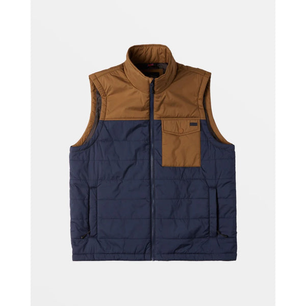 BILLABONG - PRISM QUILTED VEST | DUSTY NAVY