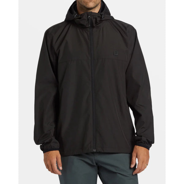 BILLABONG - TRANSPORT WINDBREAKER JACKET | BLACK