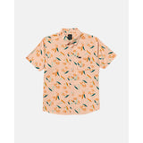 RVCA - BOTANICAL SS BUTTON-UP | DUSTY PINK