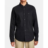 RVCA - THAT'LL DO STRETCH LS BUTTON-UP | BLACK