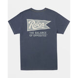 RVCA - PENNANTAN TEE | MOODY BLUE