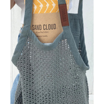 SAND CLOUD -  NET MARKET BAGS | GREY