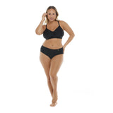 BODY GLOVE - SMOOTHIES RETRO PLUS SIZE BIKINI BOTTOM | BLACK