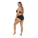 BODY GLOVE - SMOOTHIES RETRO PLUS SIZE BIKINI BOTTOM | BLACK