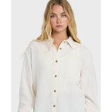 BILLABONG - WANDERER L/S WOVEN TOP | Salt Crystal