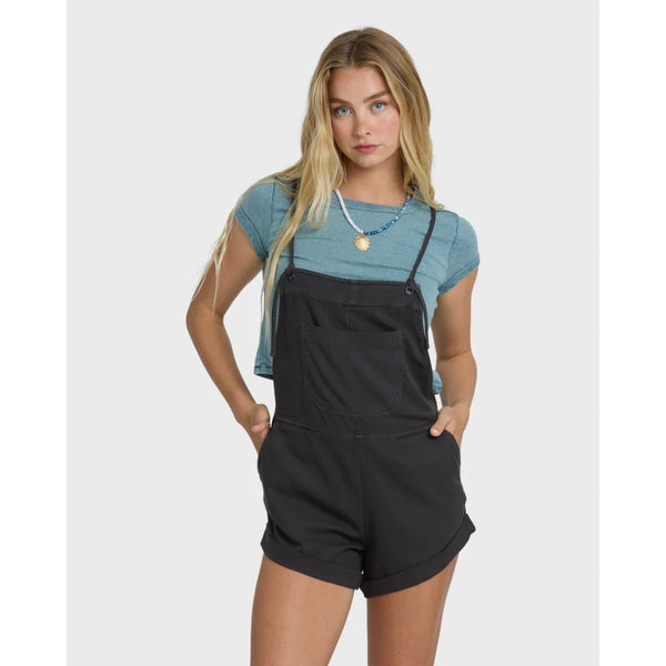 BILLABONG - WILD PURSUIT SHORT OVERALL | Off Black