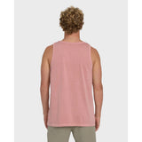 BILLABONG - ESSENTIALS POCKET WAVE WASHED PREMIUM TANK | Ash Rose