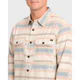 BILLABONG - OFFSHORE JACQUARD FLANNEL BUTTON-UP | Sand Khaki