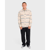 BILLABONG - OFFSHORE JACQUARD FLANNEL BUTTON-UP | Sand Khaki