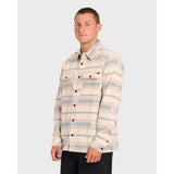 BILLABONG - OFFSHORE JACQUARD FLANNEL BUTTON-UP | Sand Khaki