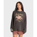 BILLABONG - FAMILIAR ROADS LONGSLEEVE TEE | Off Black