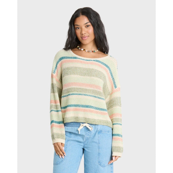 BILLABONG - LIT LIGHT SWEATER | Smoke Green