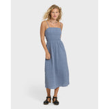 BILLABONG - IN THE SKY 2 MIDI DRESS | Blue Smoke