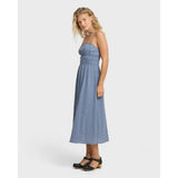 BILLABONG - IN THE SKY 2 MIDI DRESS | Blue Smoke