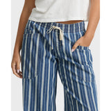 BILLABONG - ZONTE ELASTIC WAIST SALTWASHED DENIM PANT | Blue Smoke