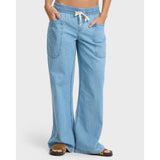 BILLABONG - ZONTE ELASTIC WAIST SALTWASHED DENIM PANT | Sea Blue
