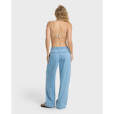 BILLABONG - ZONTE ELASTIC WAIST SALTWASHED DENIM PANT | Sea Blue