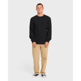 BILLABONG - ESSENTIAL LONG SLEEVE THERMAL TOP | Black
