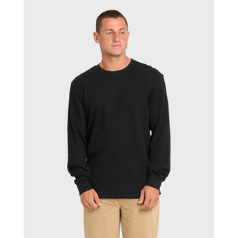 BILLABONG - ESSENTIAL LONG SLEEVE THERMAL TOP | Black